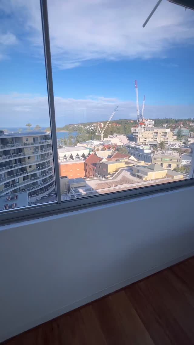 View from a cleaned apartment, Manly, Sydney